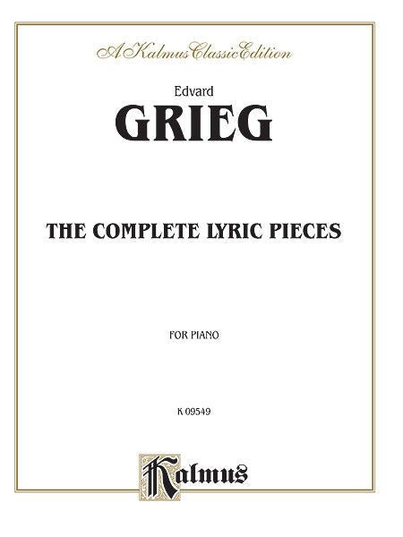 Grieg, The Complete Lyric Pieces Default Alfred Music Publishing Music Books for sale canada