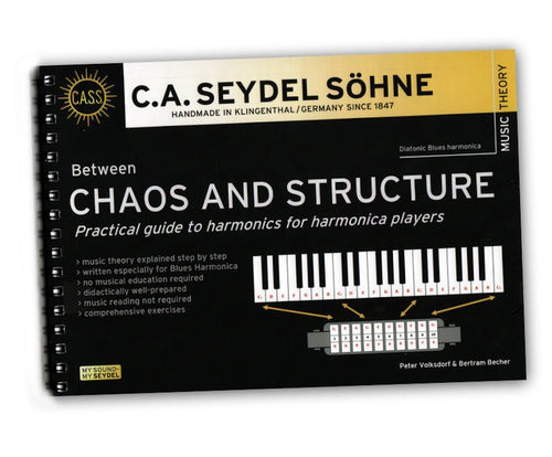 Guide to Harmonicas: Between Chaos and Structure Seydel Music Books for sale canada