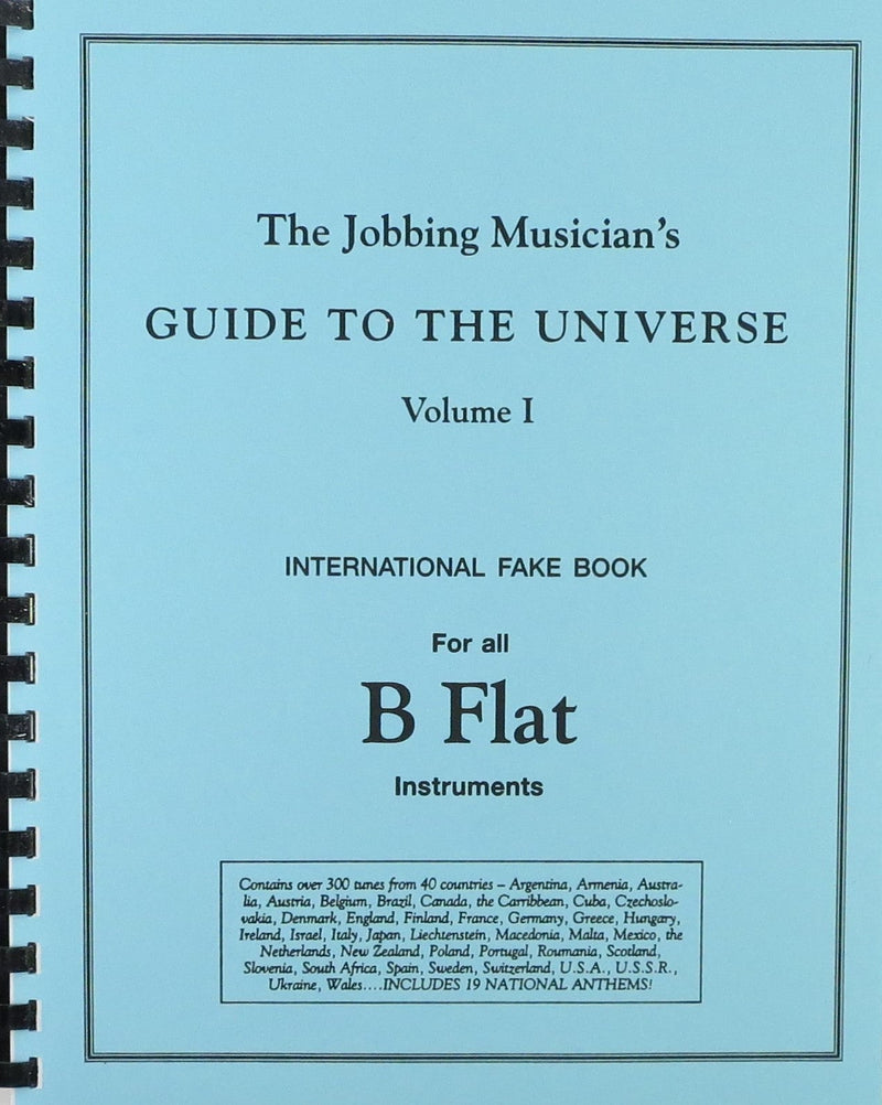Guide To The Universe - International Fake Book - B Flat Instruments - Volume 1 The Jobbing Musician's Music Books for sale canada