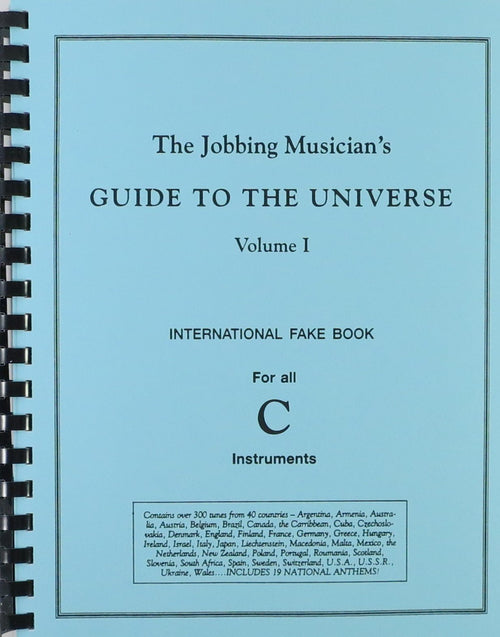 Guide To The Universe - International Fake Book - C Instruments - Volume 1 The Jobbing Musician's Music Books for sale canada