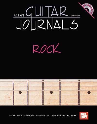 Guitar Journals - Rock Default Mel Bay Publications, Inc. Music Books for sale canada