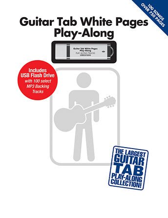Guitar Tab White Pages Play-Along, Includes USB Flash Drive with 100 Select MP3 Backing Tracks Default Hal Leonard Corporation Music Books for sale canada
