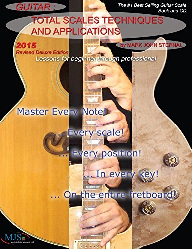 Guitar: Total Scales Techniques and Applications MJS Music & Entrertainment Music Books for sale canada