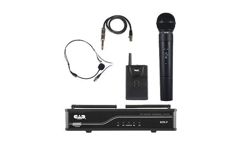 GXLVHBJ Dual Channel Wireless Handheld - Body Pack CAD Microphone for sale canada