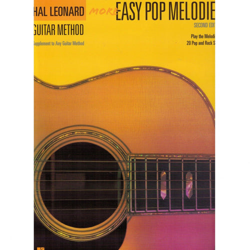 Hal Leonard Guitar Method, More Easy Pop Melodies Hal Leonard Corporation Music Books for sale canada