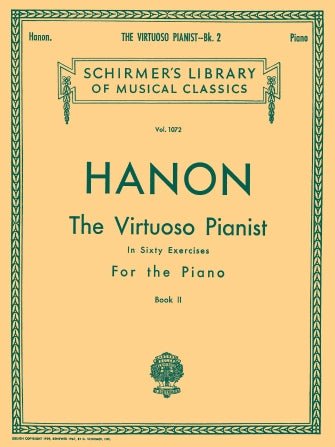 HANON, The Virtuoso Pianist In Sixty Exercises, Book II Hal Leonard Corporation Music Books for sale canada,073999443387