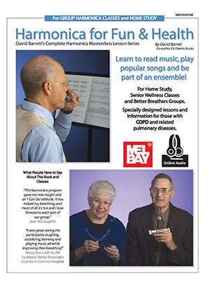 Harmonica For Fun and Health Book + Online Audio Mel Bay Publications, Inc. Music Books for sale canada