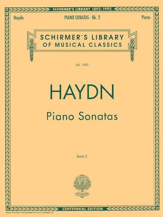 HAYDN Piano Sonatas - Book 2 for Piano Default Hal Leonard Corporation Music Books for sale canada