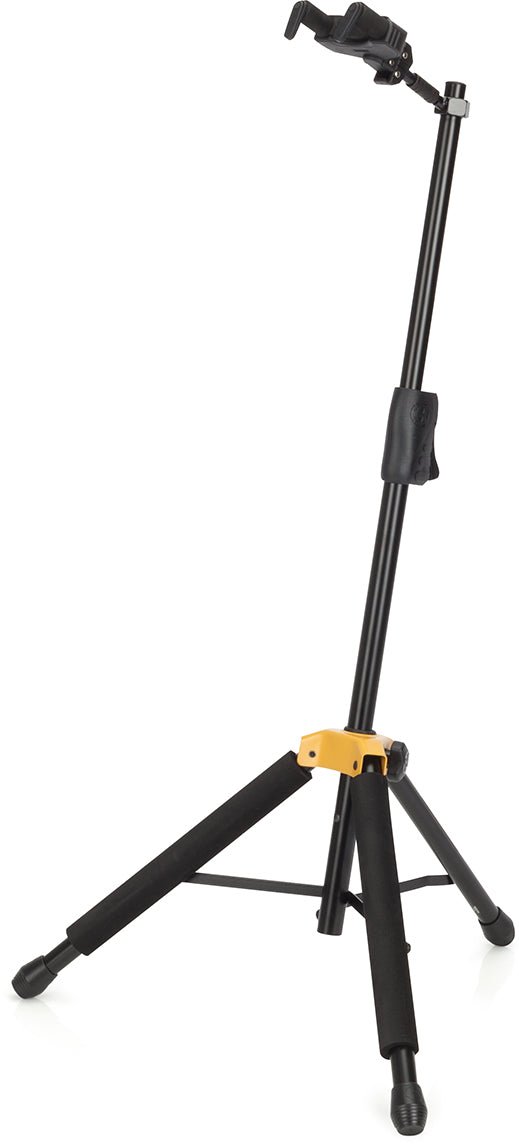 HERCULES Auto Grip System (AGS) Single Guitar Stand W/Foldable Yoke, GS415B+ HERCULES Guitar Accessories for sale canada