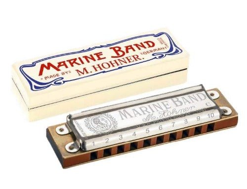 Hohner 125th Anniversary Marine Band Harmonica, Key Of C Hohner Inc, USA Harmonica for sale canada