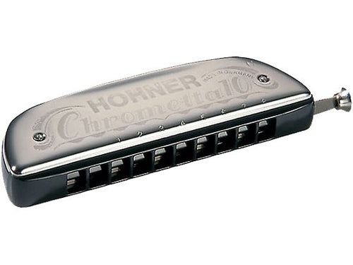 Hohner 253/40 'Chrometta 10' Chromatic Harmonica Hohner Inc, USA Harmonica for sale canada