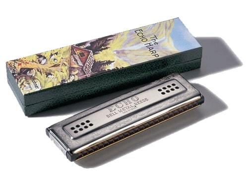 Hohner 56/96 Double Sided 'Echo Harp' Tremolo Harmonica C-G Hohner Inc, USA Harmonica for sale canada