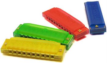 Hohner CCH48 Clearly Colorful Diatonic Harmonica Mixed Hohner Inc, USA Harmonica for sale canada