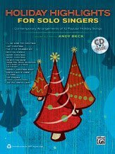 Holiday Highlights for Solo Singers Alfred Music Publishing Music Books for sale canada