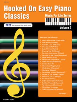Hooked On Easy Piano Classics Volume 2 Mayfair Music Music Books for sale canada