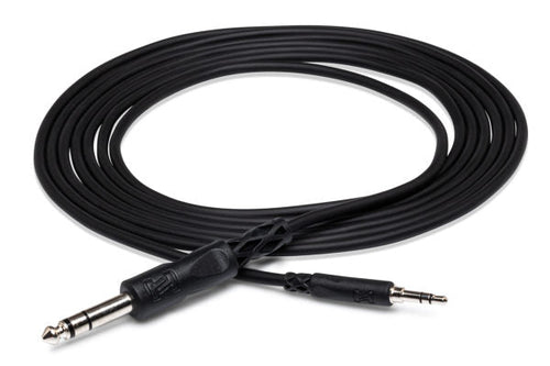 Hosa CMS-110 Stereo Interconnect 3.5 mm TRS to 1/4 in TRS Hosatech Accessories for sale canada