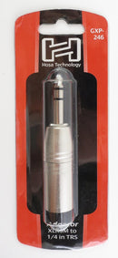 Hosa GXP-246 Adapter XLR3M to 1/4 in TRS Hosatech Accessories for sale canada
