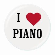 I Love Piano Button Music Treasures Accessories for sale canada