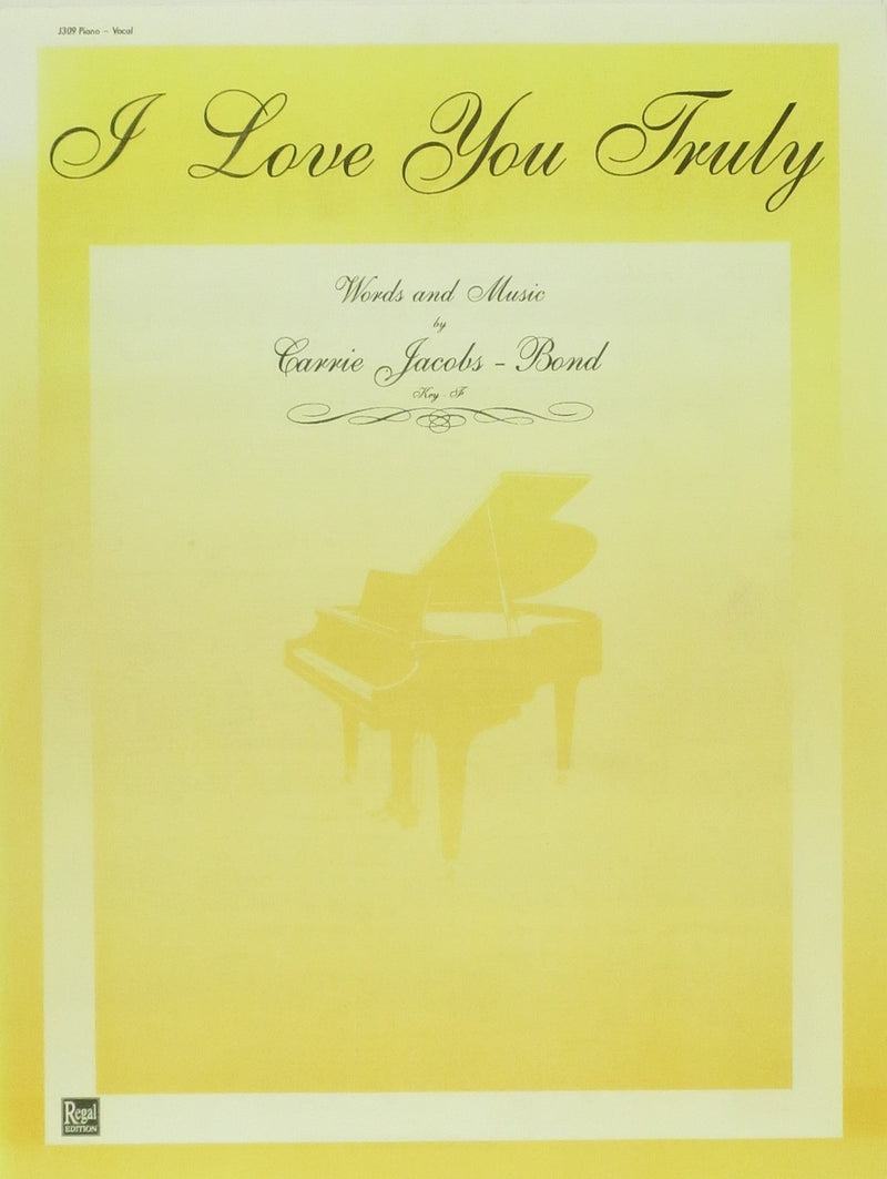I Love You Truly Mayfair Music Music Books for sale canada