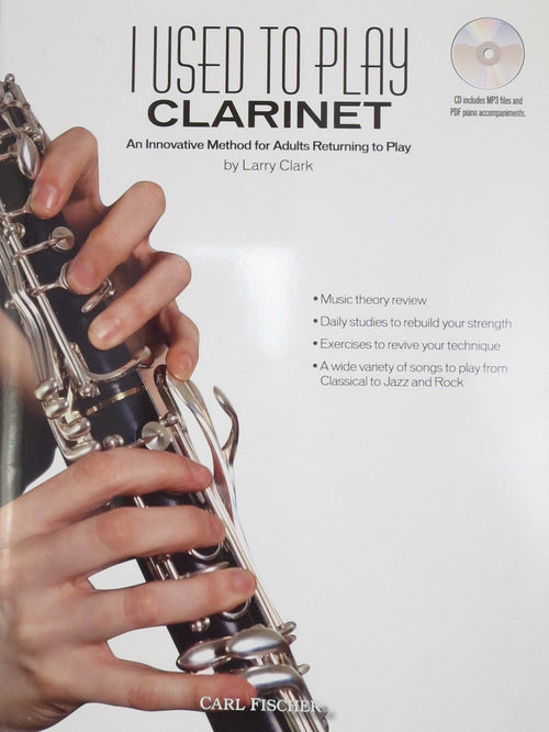 I Used to Play Clarinet with CD Carl Fischer Music Publisher Music Books for sale canada