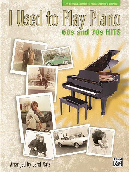 I Used to Play Piano, 60s and 70s Default Alfred Music Publishing Music Books for sale canada