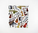 Instrument Stickers Music Treasures Stickers for sale canada
