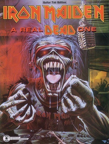 Iron Maiden: A Real Dead One Default Alfred Music Publishing Music Books for sale canada