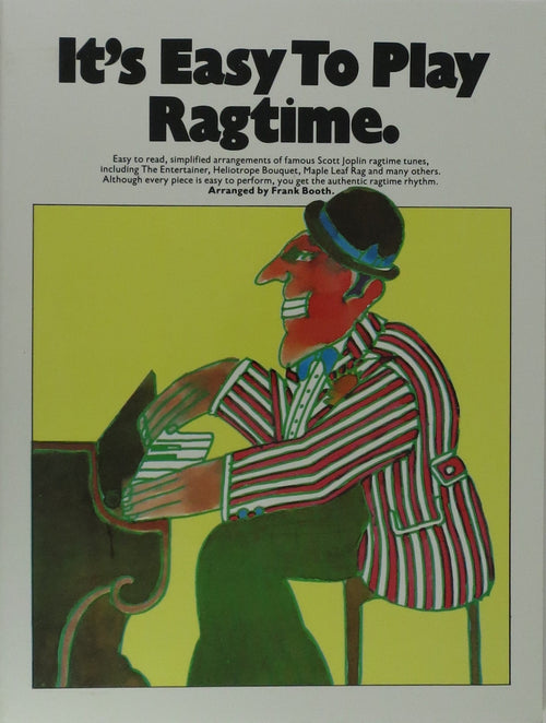 It's Easy to Play Ragtime: Piano Solo Wise Publication Music Books for sale canada