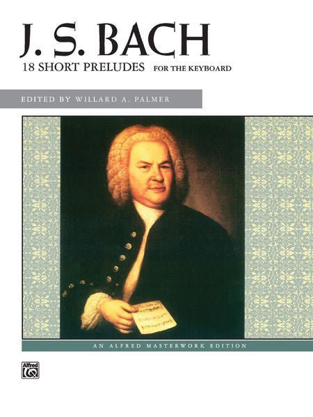 J. S. Bach, 18 Short Preludes Default Alfred Music Publishing Music Books for sale canada