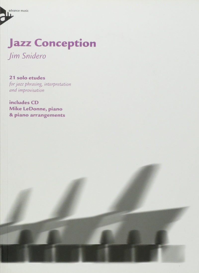 Jazz Conception: Piano Advance Music Music Books for sale canada