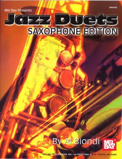 Jazz Duets, Saxophone Edition Default Mel Bay Publications, Inc. Music Books for sale canada