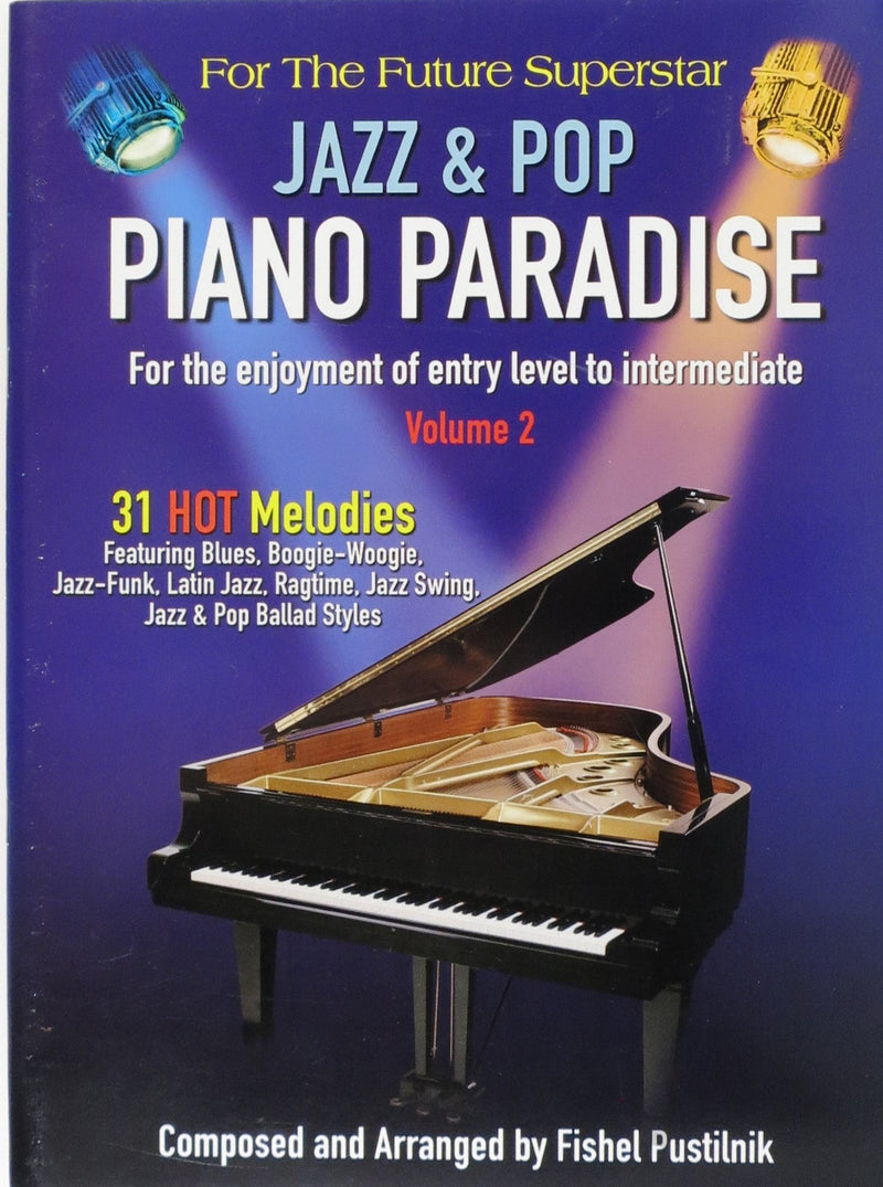 Jazz & Pop Piano Paradise Vol 2, Pustilnik Default Mayfair Music Music Books for sale canada