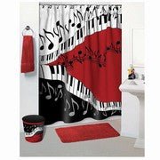 Jazzy Music Shower Curtain 72" x 72" Music Treasures Novelty for sale canada