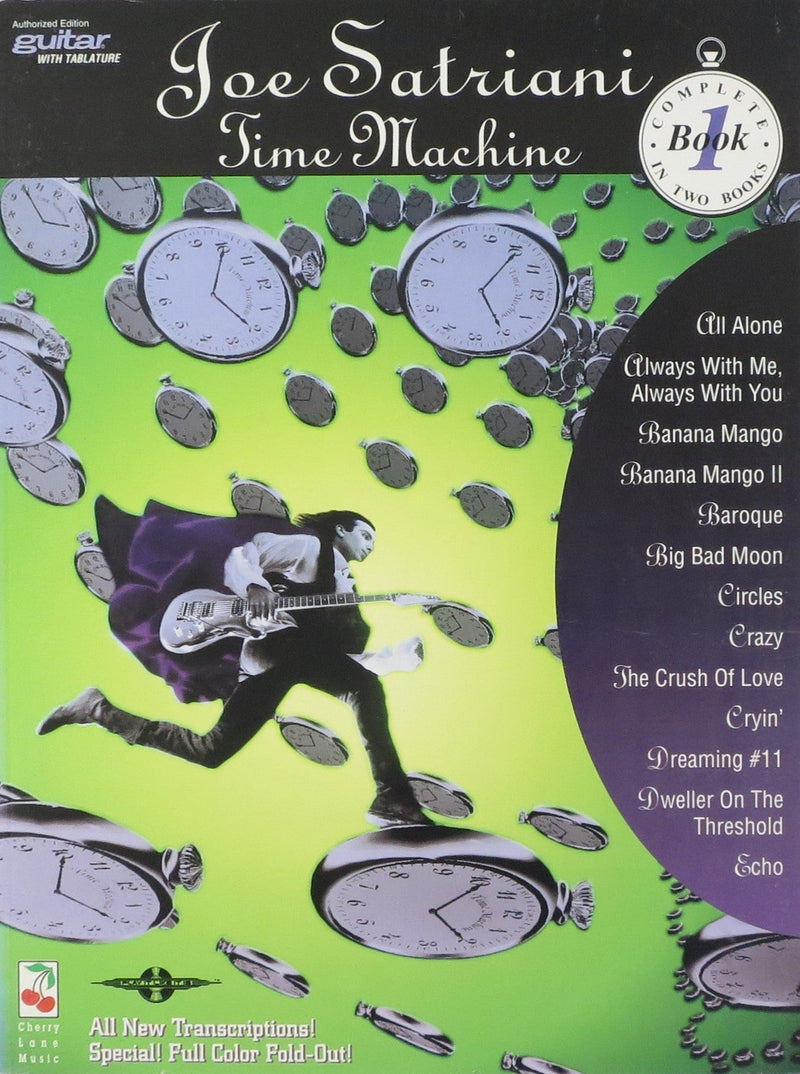 Joe Satriani Time Machine Complete Book 1 Hal Leonard Corporation Music Books for sale canada