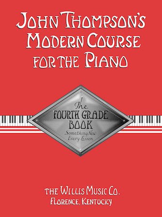 John Thompson's Modern Course for the Piano, Fourth Grade Default Hal Leonard Corporation Music Books for sale canada,073999174373