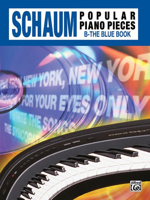John W. Schaum Popular Piano Pieces, B: The Blue Book Alfred Music Publishing Music Books for sale canada