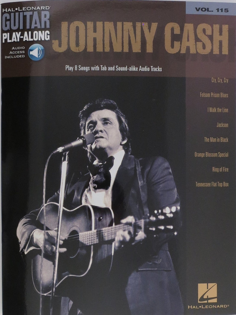 Johnny Cash Guitar Play-Along Volume 115 Audio Access Included Default Hal Leonard Corporation Music Books for sale canada