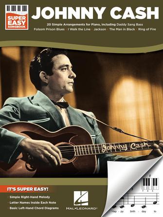 Johnny Cash Super Easy Songbook Hal Leonard Corporation Music Books for sale canada