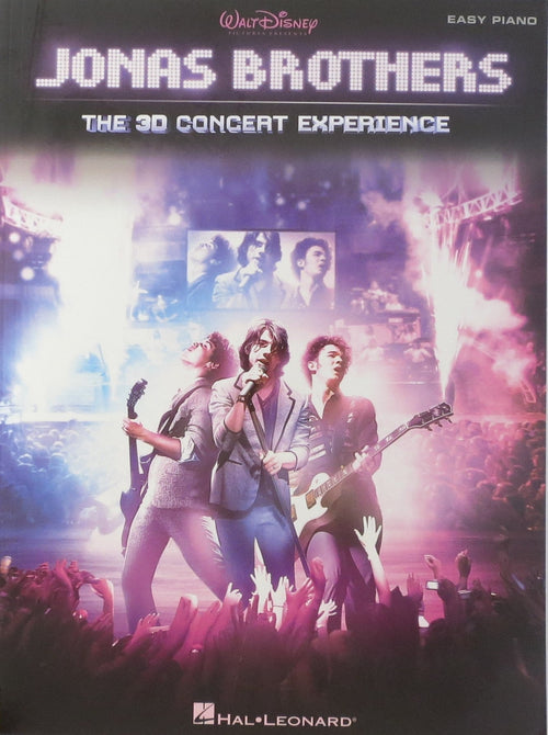 Jonas Brothers The 3D Concert Experience Easy Piano Hal Leonard Corporation Music Books for sale canada