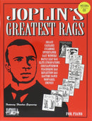 Joplin's Greatest Rags, For Piano (Book & CD) Santorella Publications Music Books for sale canada