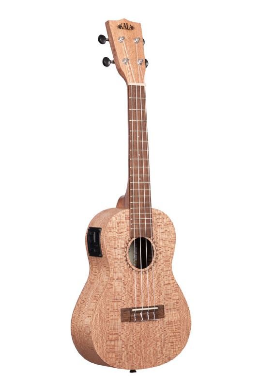 KALA Burled Meranti Concert Ukulele With EQ, Satin Kala Ukulele for sale canada