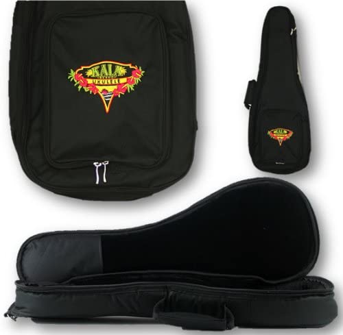 Kala DUB-BK Logo Deluxe Baritone Ukulele Bag Kala Ukulele Accessories for sale canada