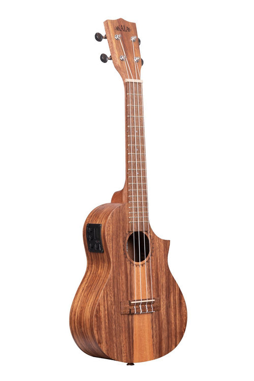 KALA Teak Tri-top Concert Ukulele With Cutaway & EQ Kala Ukulele for sale canada