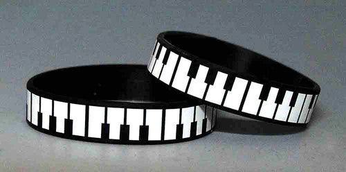 Keyboard Silicone Bracelet Band Music Treasures Accessories for sale canada