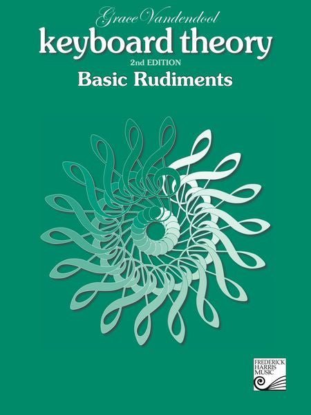 Keyboard Theory, 2nd Edition: Basic Rudiments Frederick Harris Music Music Books for sale canada,9781554402618