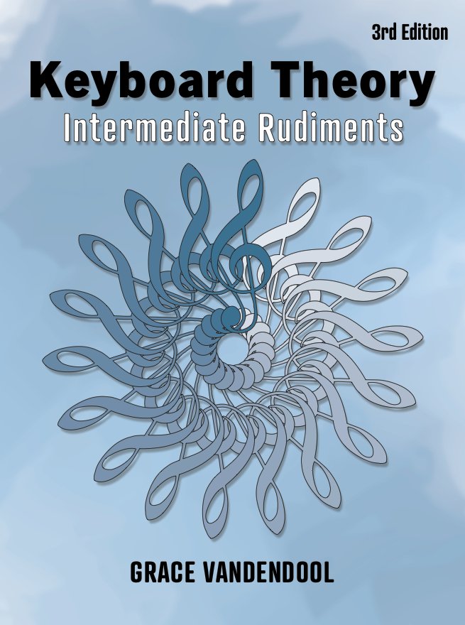 Keyboard Theory - Intermediate Rudiments - 3rd Edition Grace Note Publishing Inc. Music Books for sale canada