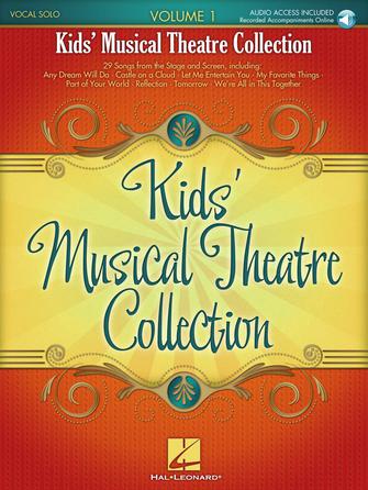 Kids' Musical Theatre Collection - Volume 1, Book & Audio Online Hal Leonard Corporation Music Books for sale canada