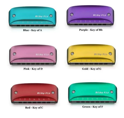 Kongsheng Baby Fat Harmonica - 6 Pack Kongsheng Harmonica for sale canada