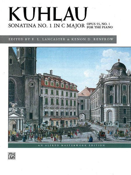 Kuhlau, Sonatina No. 1 in C Major, Op. 55, No.1 for Piano New Edition Alfred Music Publishing Music Books for sale canada