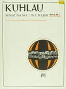 Kuhlau, Sonatina No. 1 in C Major, Op. 55, No.1 for Piano First Edition Alfred Music Publishing Music Books for sale canada
